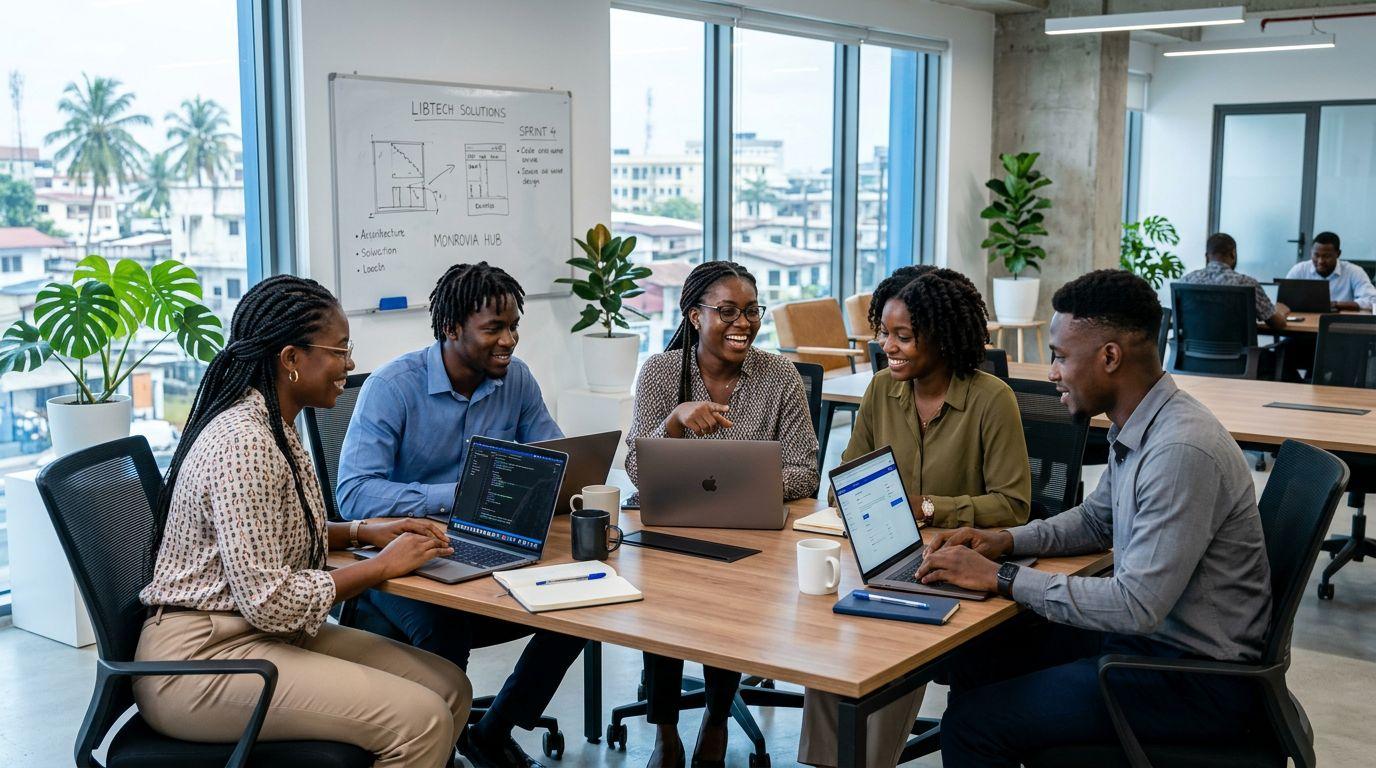 Smart Technology for Liberian Businesses.