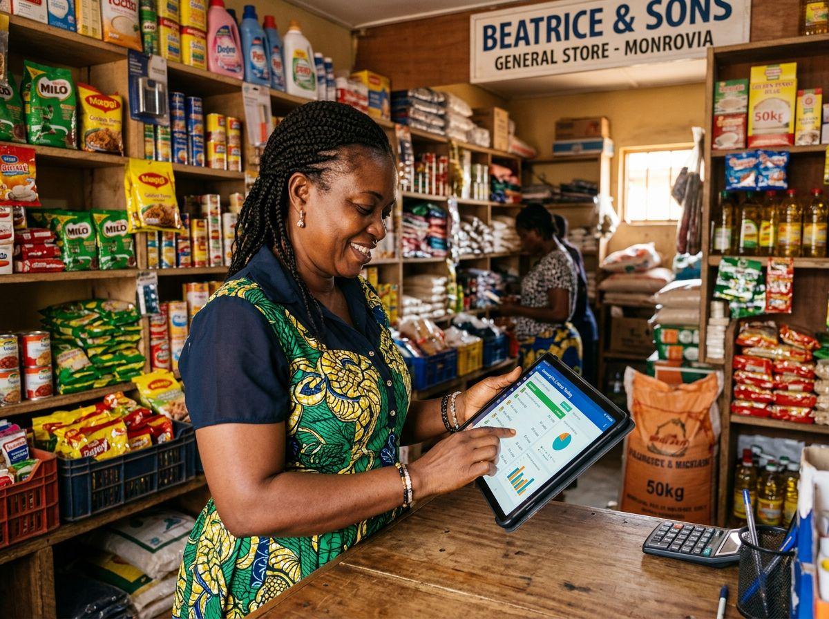 Business Management System for Monrovia Trading Company